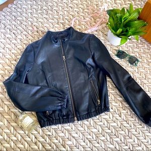 BCBG MAXAZRIA leather jacket